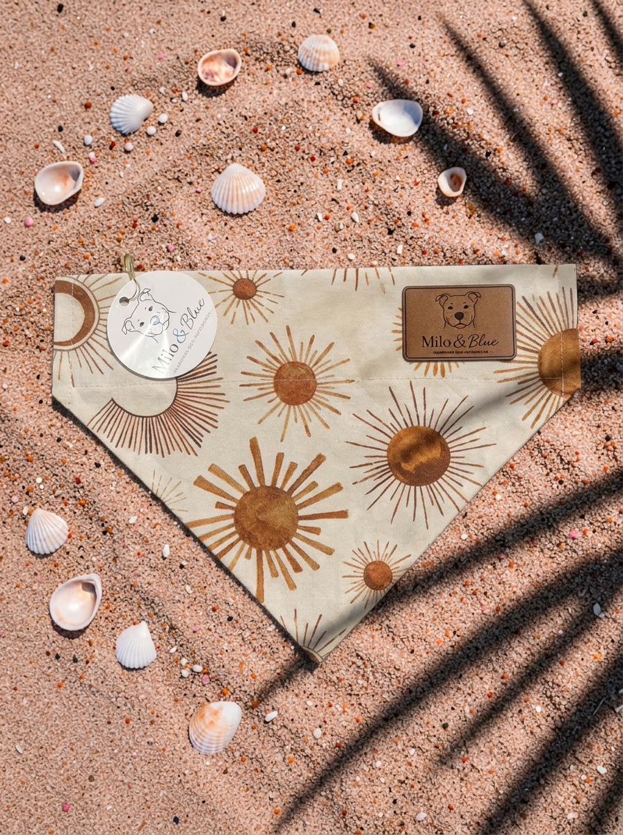 Golden Horizon Over-the-Collar Bandana